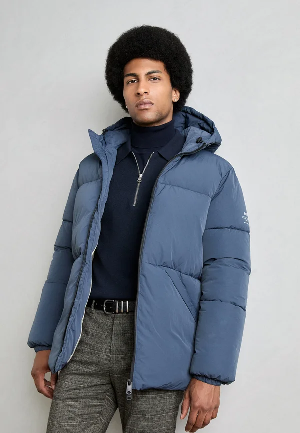 JACKET MAN - Winterjacke - steel blue