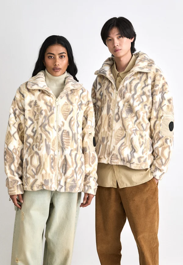 JACKET UNISEX - Fleecejacke - beige