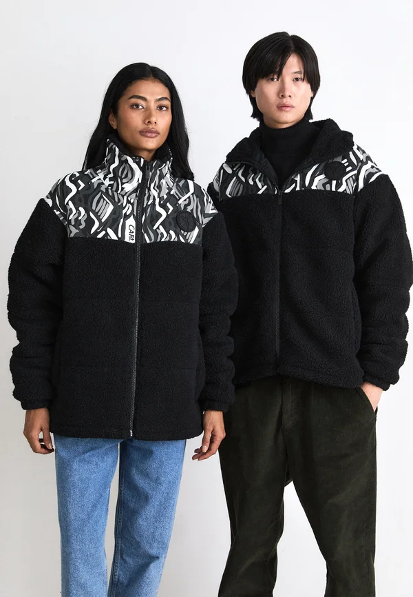 JACKET UNISEX - Fleecejacke - black