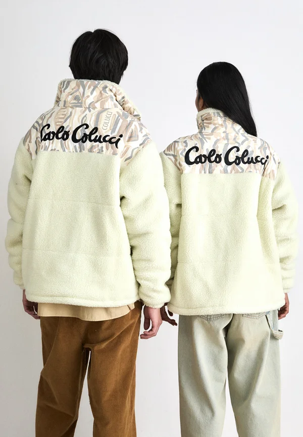 JACKET UNISEX - Fleecejacke - offwhite