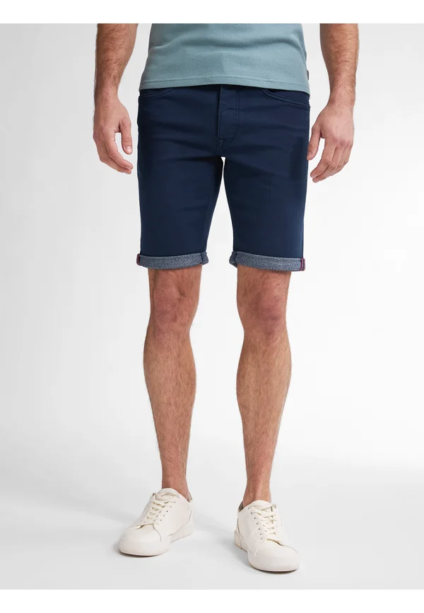 JACKSON COLOURED DENIM COCONUT - Jeans Shorts - navy blue
