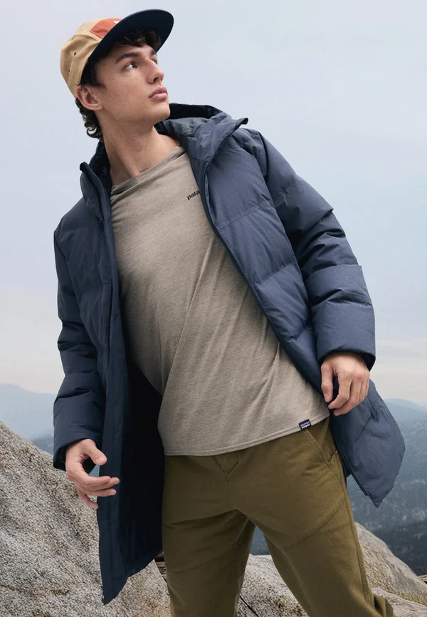 JACKSON GLACIER PARKA - Daunenmantel - smolder blue