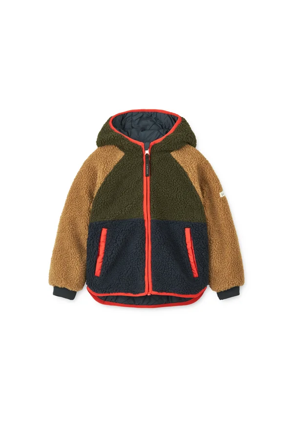 JACKSON REVERSIBLE JACKET UNISEX - Winterjacke - army brown/multi mix