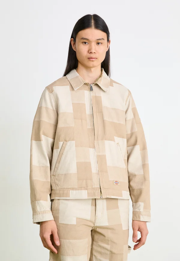 JACQUARD EISENHOWER - Leichte Jacke - desert sand