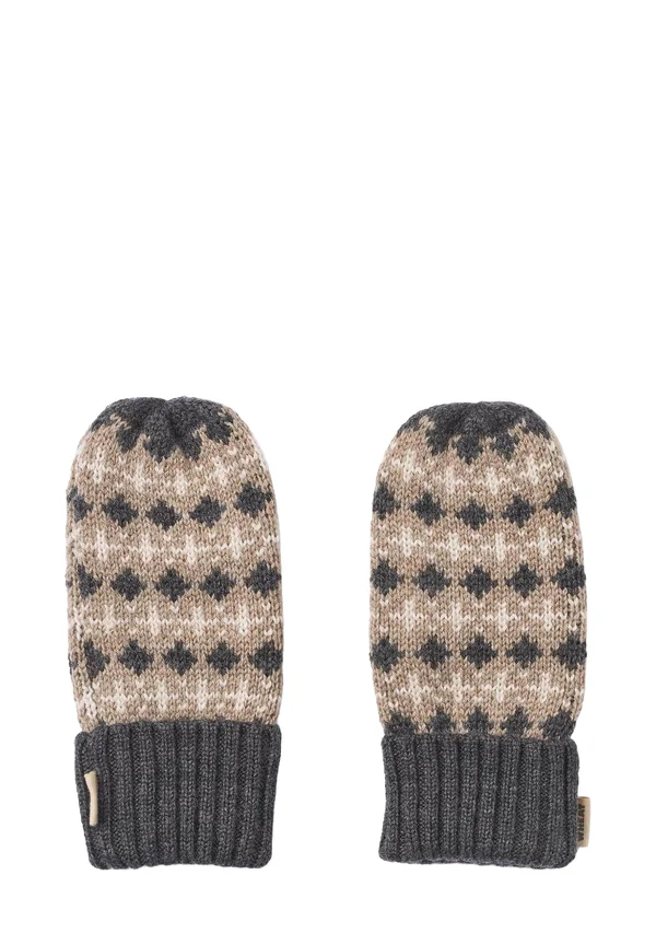 JACQUARD HAANSI - Fäustling - charcoal