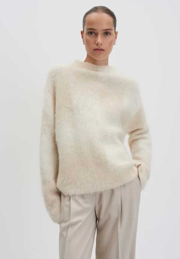 JACQUARD KNIT LOOSE FIT - Strickpullover - mellow mélange
