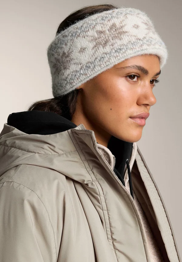 JACQUARD - Ohrenwärmer - stone