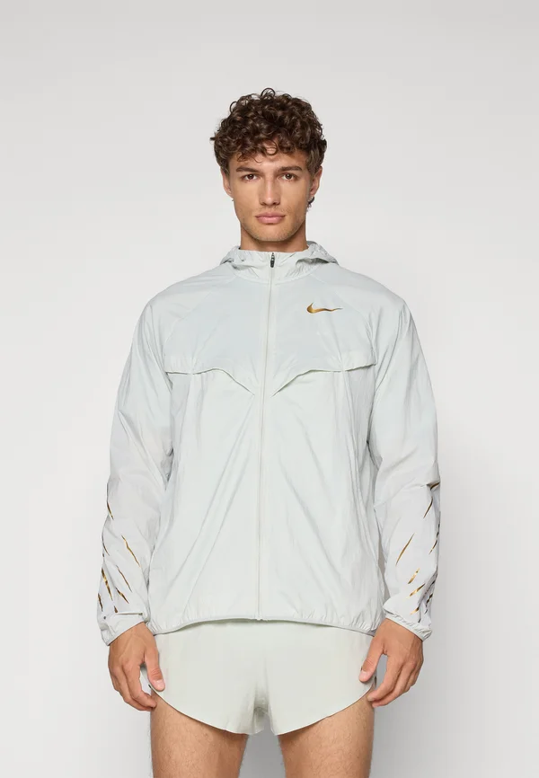 JAKOB INGEBRIGTSEN - Windbreaker - light silver-coloured/metallic gold-coloured