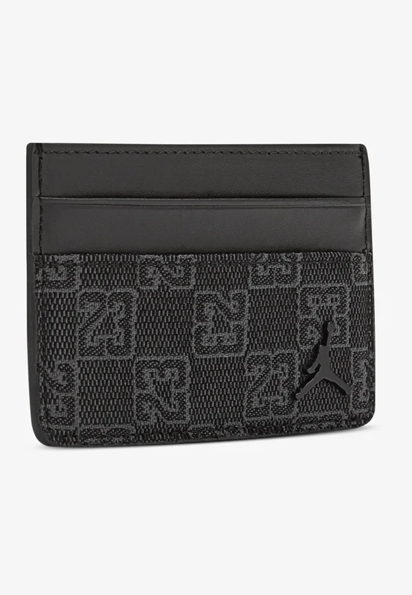 JAM MONOGRAM CARD CASE - Geldbörse - black