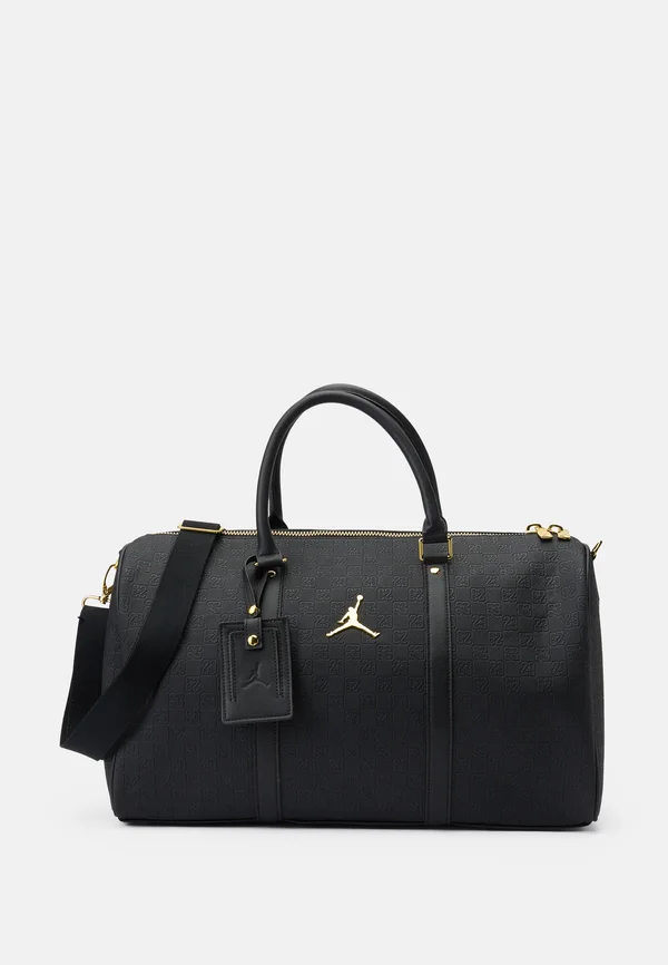 JAM MONOGRAM DUFFLE BAG UNISEX - Reisetasche - black/gold-coloured