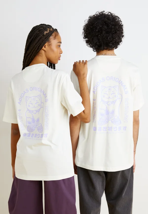 JAPAN MASCOT TE UNISEX - T-Shirt print - off white