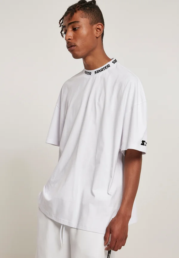 JAQUARD  - T-Shirt print - white