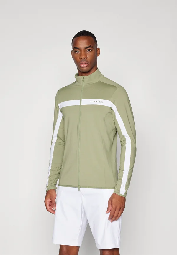 JARVIS MID LAYER - Trainingsjacke - oil green