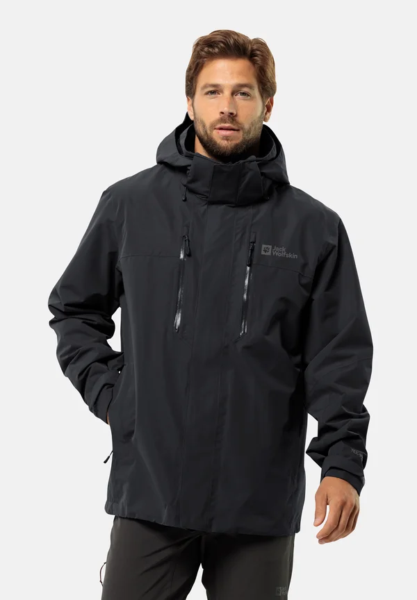 JASPER - Regenjacke / wasserabweisende Jacke - black