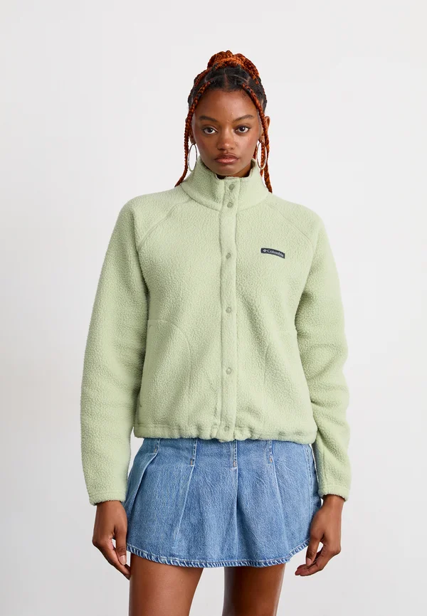 JASPER RIDGE™ PEBBLED FULL SNAP - Fleecejacke - safari