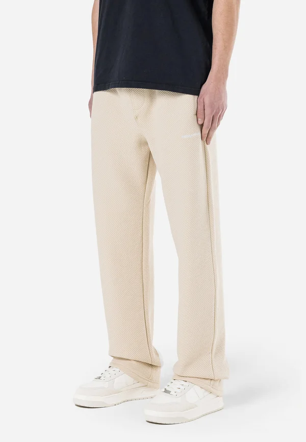 JAWED WIDE - Stoffhose - light beige