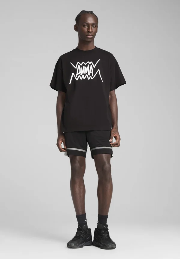 JAWS CORE BASKETBALL - T-Shirt print - black