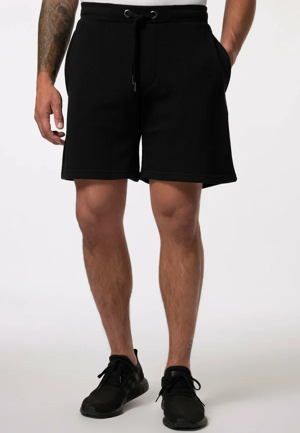JAY-PI BERMUDA, FITNESS, 3 TASCHEN, BIS 7 XL - Jogginghose - black