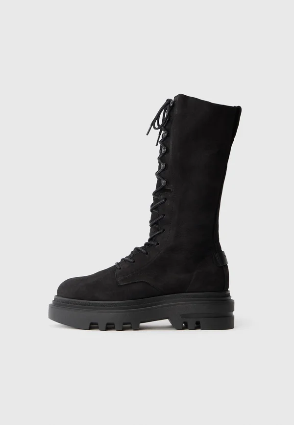 JAY - Schnürstiefel - washed black