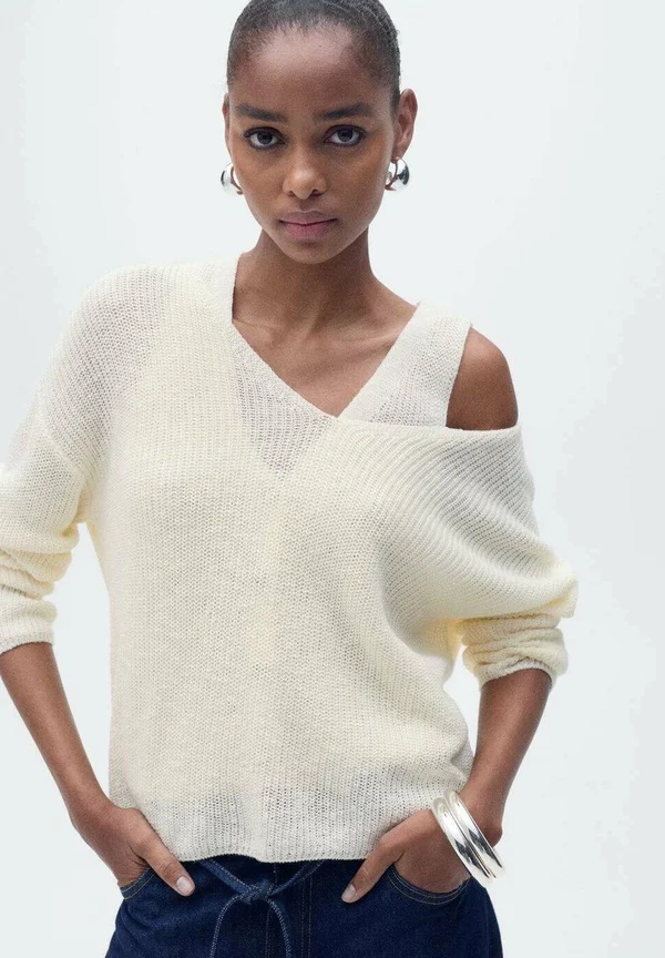 JAZMIN - Strickpullover - off-white