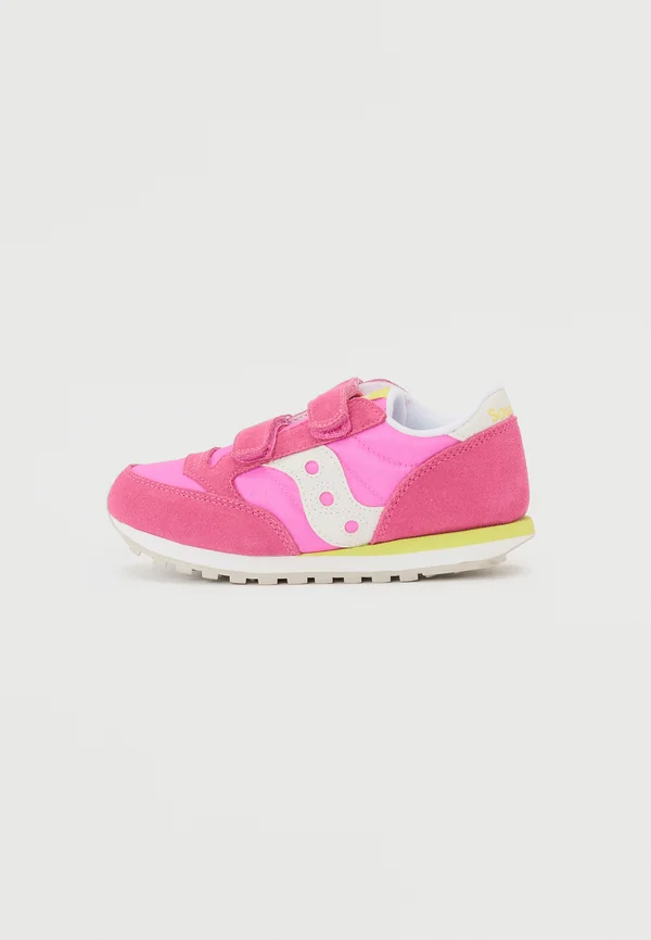 JAZZ DOUBLE - Sneaker low - pink/lime