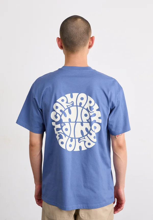 JAZZY - T-Shirt print - blue iris/white