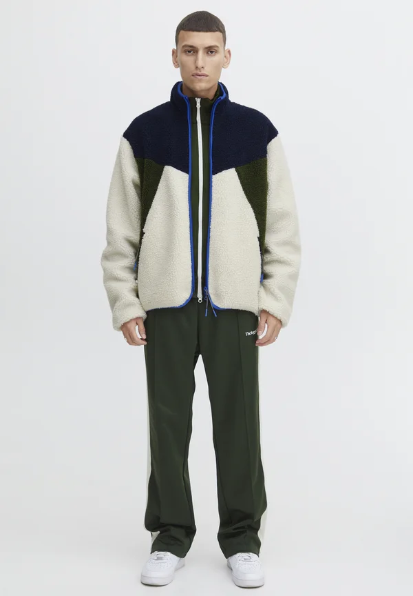 JCMBerri TEDDY - Fleecejacke - navy blazer mix