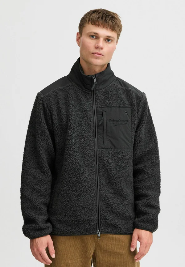 JCMMBERRI TEDDY - Fleecejacke - ebony