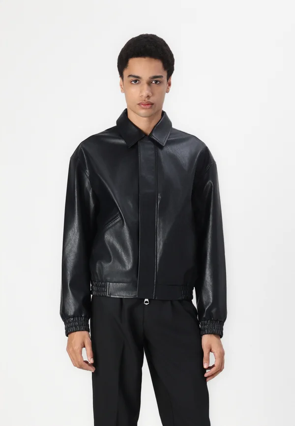 JCOCHROME JACKET - Kunstlederjacke - black