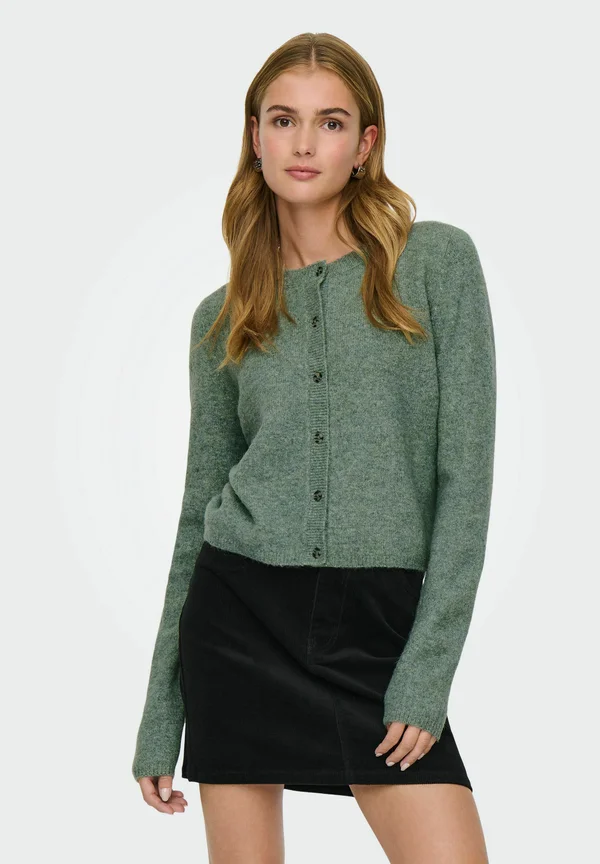 JDYCHLOE LIFE - Strickjacke - laurel wreath