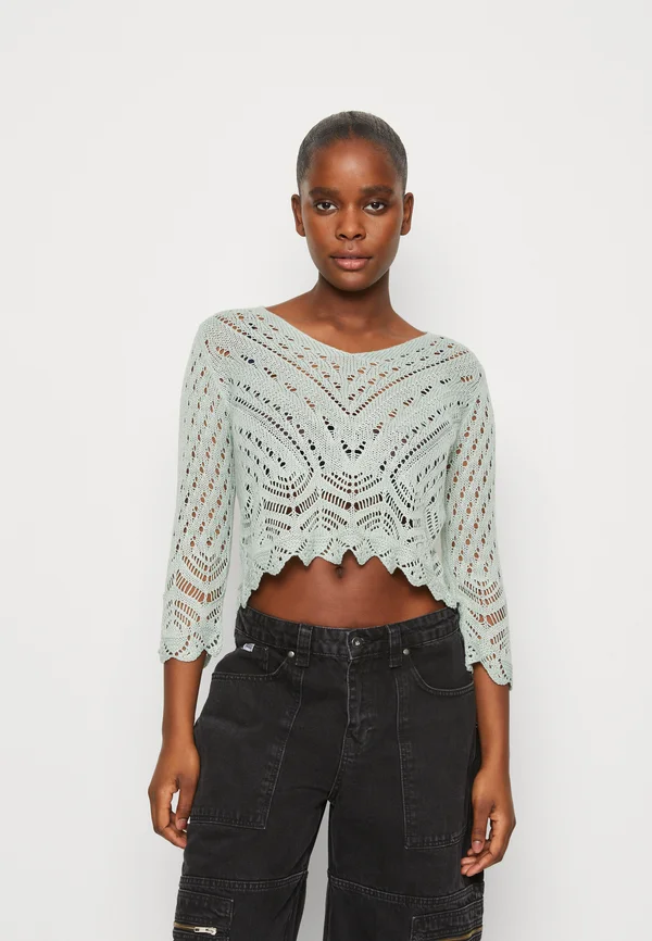 JDYNEW SUN CROPPED  - Strickpullover - jadeite