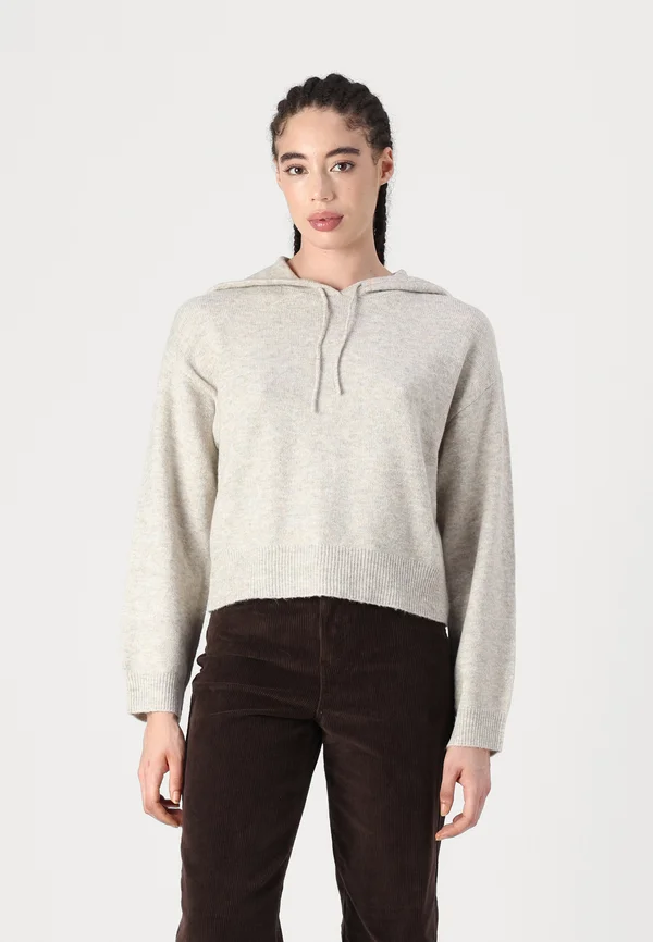 JDYRUE - Kapuzenpullover - chateau gray