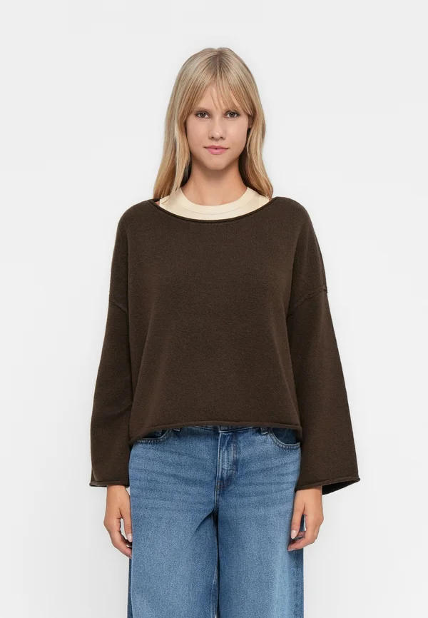 JDYRUE LIFE BOAT NECK PULL - Strickpullover - anthracite