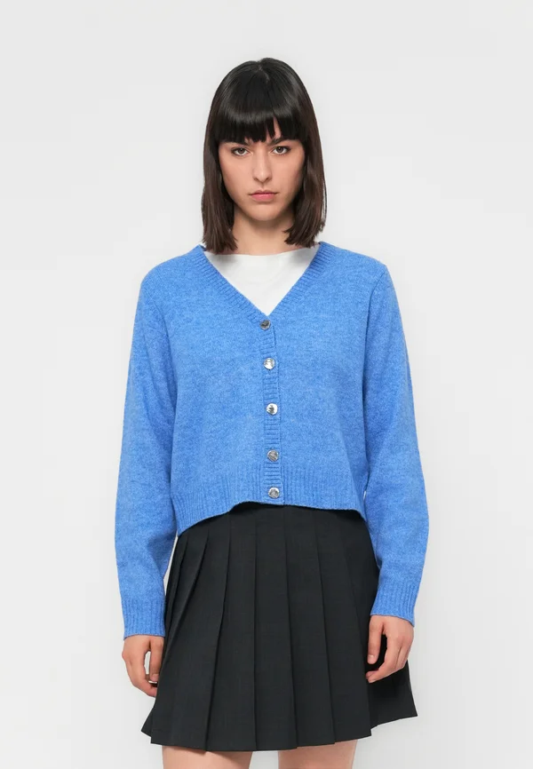 JDYSUPER LIFE V NECK CARDIGAN - Strickjacke - ebb and flow