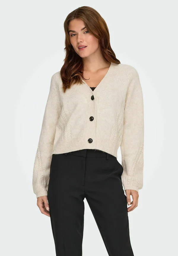 JDYSUSANNA - Strickjacke - whitecap/gray