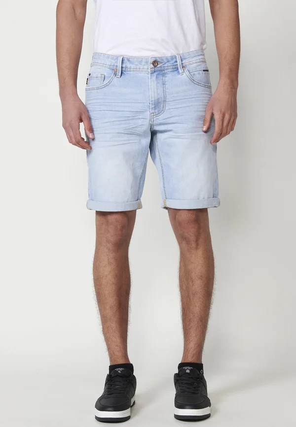 Jeans Shorts - azul cl   light blue