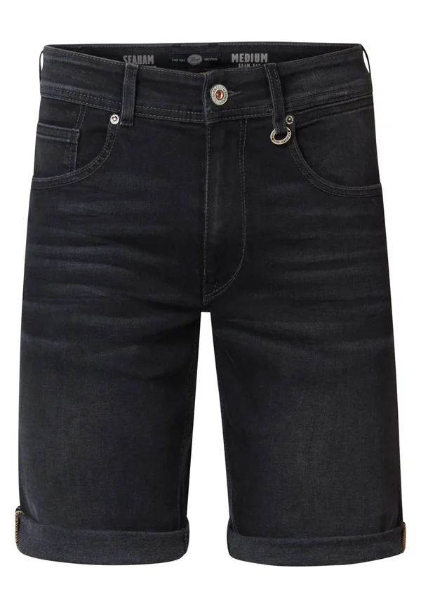 Jeans Shorts - black stone