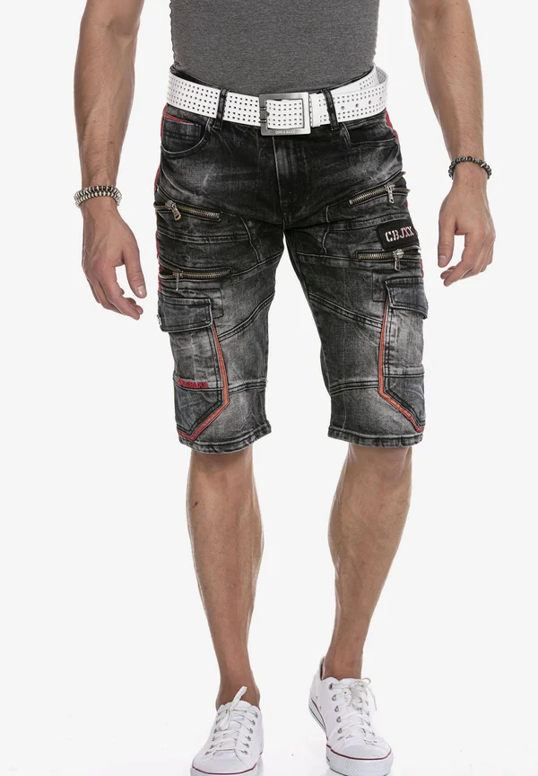 Jeans Shorts - black