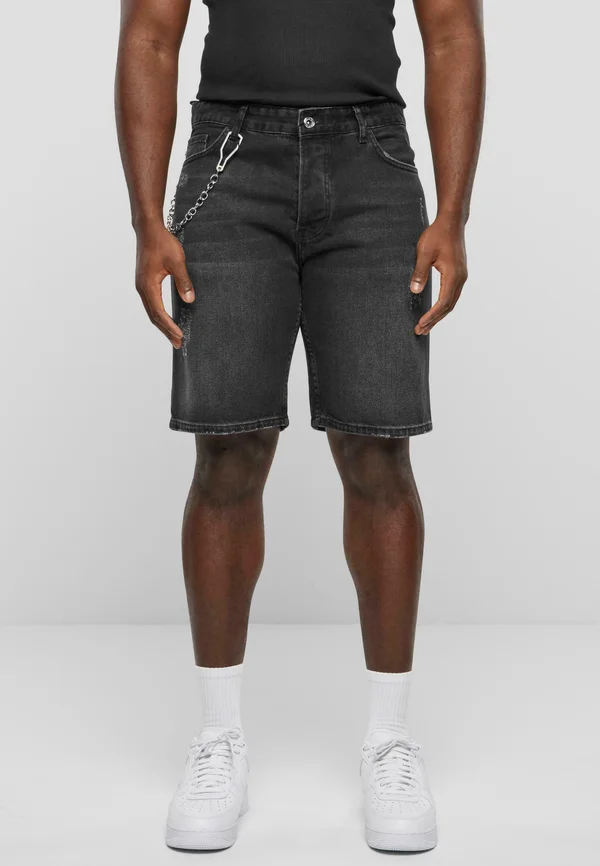 Jeans Shorts - black