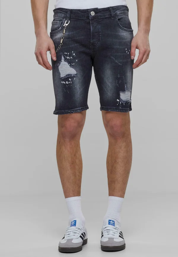 Jeans Shorts - black