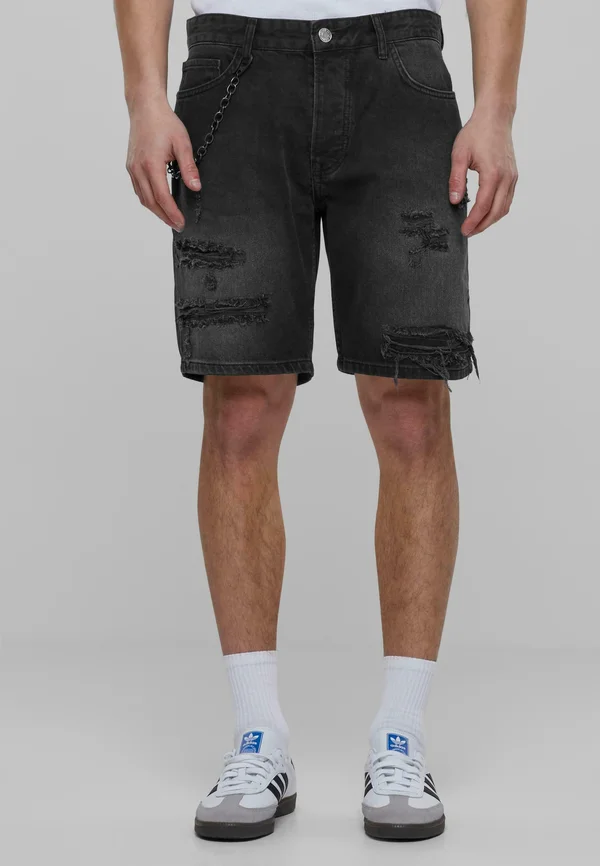 Jeans Shorts - black