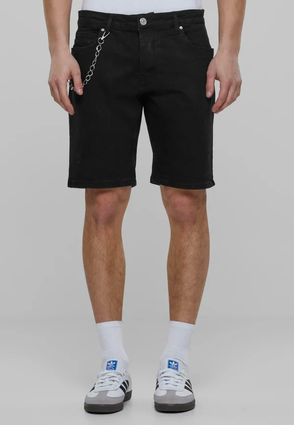 Jeans Shorts - black