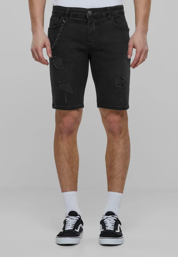 Jeans Shorts - black