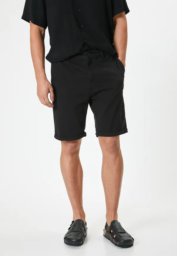 Jeans Shorts - black