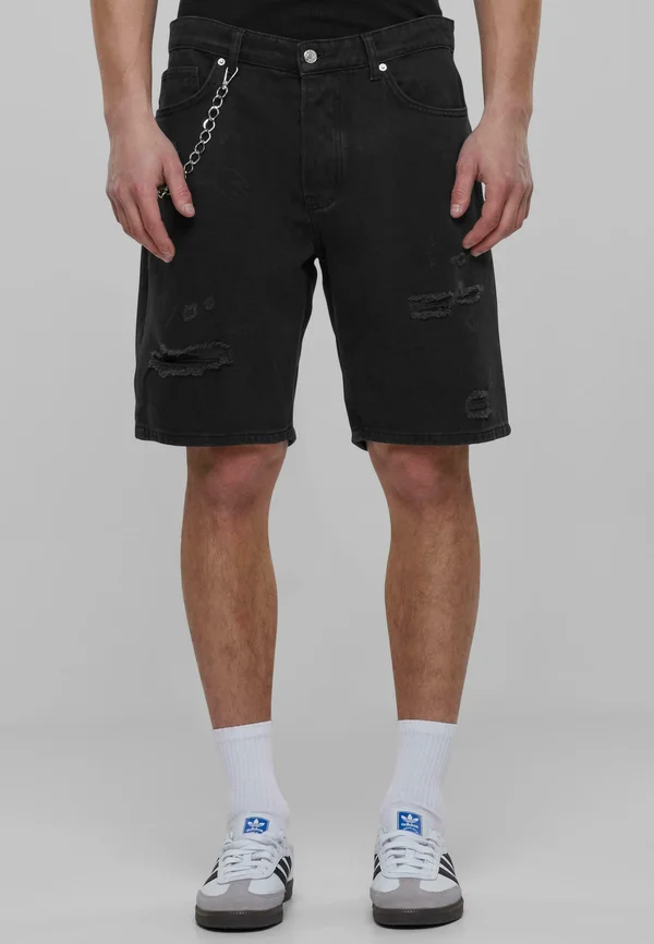 Jeans Shorts - black