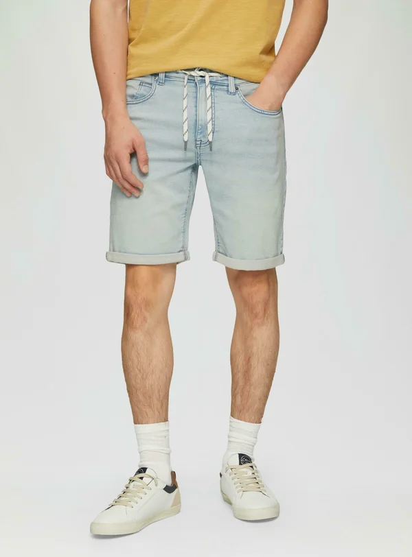 Jeans Shorts - blau
