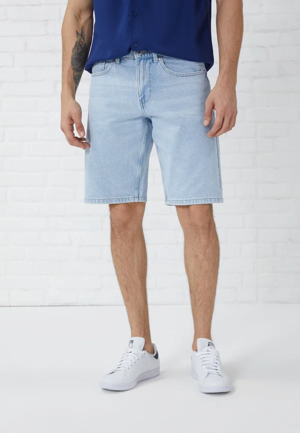 Jeans Shorts - blue denim