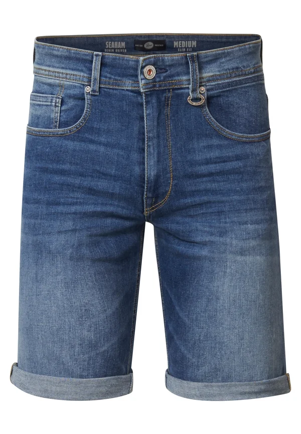 Jeans Shorts - blue faded