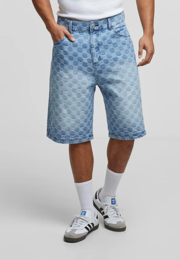 Jeans Shorts - blue washed