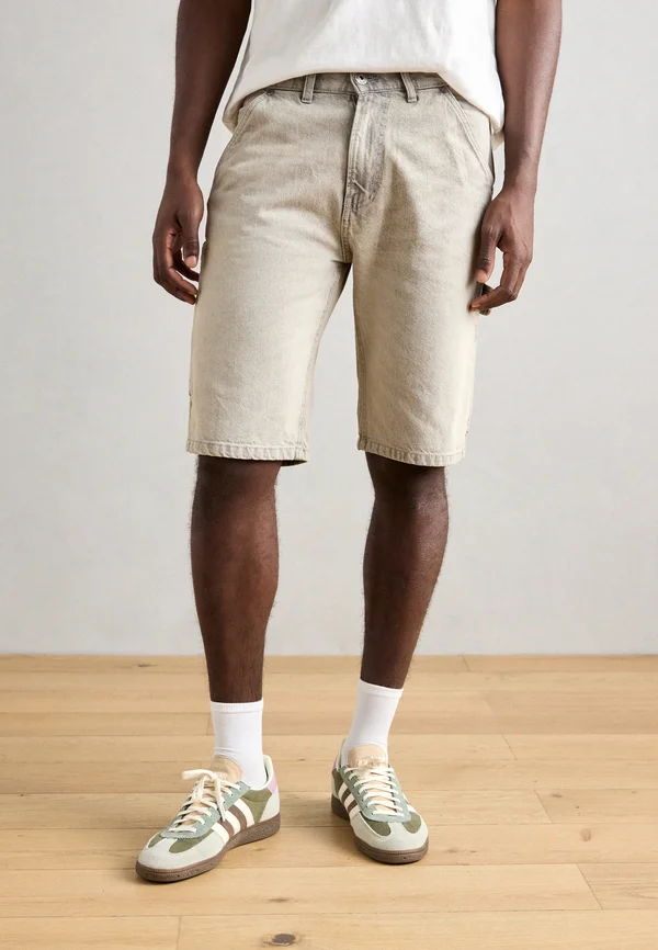 Jeans Shorts - cement grey